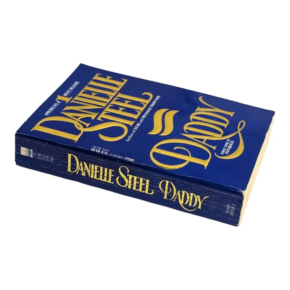 Daddy‎ By Danielle Steel Vintage 1989 Paperback Book First Paperback Print EUC